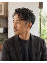 MEN's Baguz MEN'Sカット/ MEN'Sパーマ/ MEN'Sカラー 大人メンズ無造作ウェーブパーマ