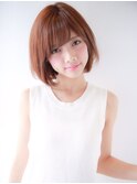 大人気！ナチュラルボブ