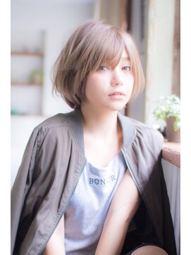 ロンド 銀座(Lond) ふわっとナチュラルなショートボブ