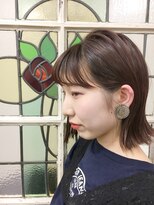 ヘアーアイスカルテット(HAIR ICI QUARTET)&nbsp;ボブ × 切りっぱなし × 外ハネ
