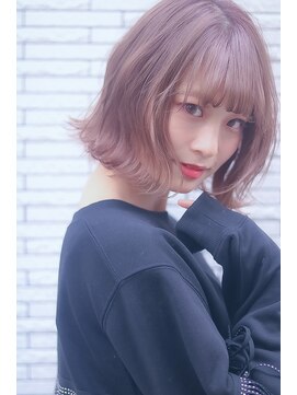 フィン(FiN by allure) 浦前ツバサ/外ハネボブ簡単スタイリングシースルーボブ