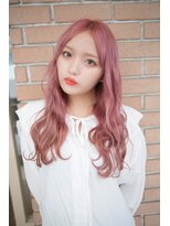 サロンドミルク 原宿(salon de MiLK)&nbsp;【salon de MiLK 原宿】ゆるふわウェーブ×ローズピンク