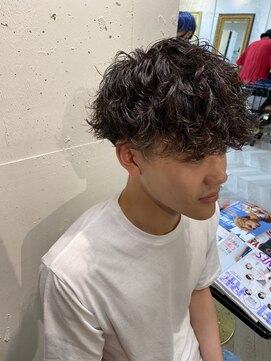 エルオム(EL.HOMME) 【YUKI】スパイラルパーマ×無造作マッシュ