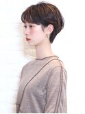 Aラインボブ/ブラウン/抜け感/20代30代40代50代