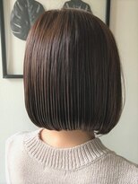 カミットチャーチ(KAMITTO CHUUCH) シンプルボブ×カーキグレー