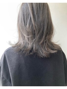 ミント(mint) *スモーキーグレージュ☆グラデーション*