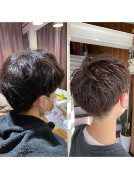 アヴァンス 天王寺店(AVANCE.) 印象の違い×ミルクティーベージュ