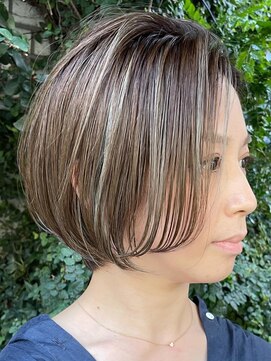 ディモアンド 表参道(Dimo&) ミニウルフ/インナーハイライト流れるレイヤー[表参道]