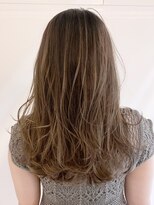 アイティー バイ アルバム 中野店(IT by ALBUM) シャドールーツロング_テラコッタくすみブルー_ba3500181