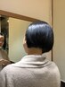 《オススメ♪》似合わせカット+酸熱ストレートパーマ+トリートメント