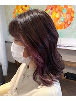 アンサン(unsung)&nbsp;ピンク×イヤリングカラー