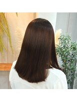 アクセヘアー 町田(acce hair)&nbsp;ミディアムヘアのナチュラル縮毛矯正