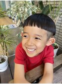 【hair salon W】キッズマッシュカット