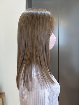 アンド ラ ブランシュ(&.La Blanche) 大宮/髪質改善/ヘッドスパ/ミルクティーベージュ/アッシュ