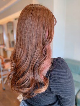 フィオーレ(FIORE) ピンクオレンジカラー