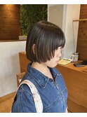 【個性派】ボブ×顔周りレイヤー
