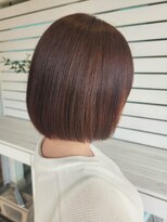 インク 茅ヶ崎南口店(inc) 丸みショートヘアピンクベージュカラーミルクティーベージュ