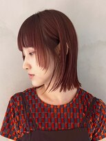 アイティーバイアルバム 八王子店(IT by ALBUM)&nbsp;カシスレッド_エアリーロングピンクブラウン_ba476861