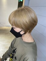ソイア 春日井店(Soea) ケアブリーチ　ミルクティーグレージュ