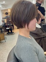 メモリーズ 表参道(Memories)&nbsp;ショートヘア/ボブ/可愛い丸み/簡単スタイリング/20代30代