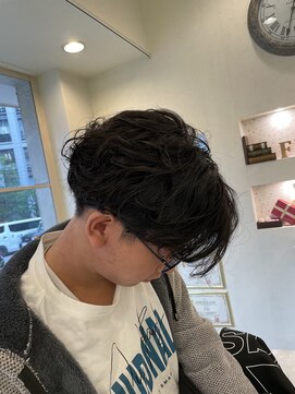 エクリフルール(equri fleur) 無造作センターパート