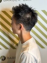 バーバーバー アカバネ(BARBER-BAR AKABANE)&nbsp;爽やかメンズのスパイキーショート 男の身だしなみ#2