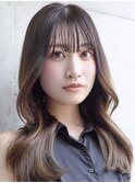 韓国風レイヤー/ワンホンスタイル/艶髪