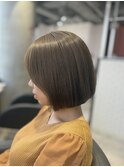 【Lee大阪店】ボブ×オリーブベージュ/新出
