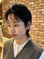 ボコカ(bococa) ショートウルフ 黒髪ウルフ ショートマレット