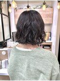 ボブ／横浜パーマ／ニュアンスパーマ/くせ毛風パーマ