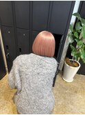 春にオススメ！ピンクボブ