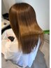 カットカラー＋髪質改善×ストレート＋トリートメント
