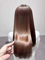 サロウィン 広島(SALOWIN)&nbsp;ショコラベージュフェミニンロング髪質改善