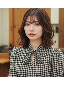 クロム(CHROM) フェミニンレイヤー20代30代40代髪質改善白髪染め入間