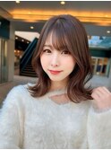 【kumu】ミディアムレイヤー/顔周りカット/栄/名古屋