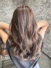 [白髪を活かしたい大人女性へ]似合わせカット+白髪活かしハイライト