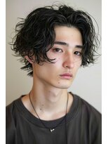 ラナ 新宿(lana)&nbsp;メンズ/パーマ/シャドウパーマ/【lana hair新宿】