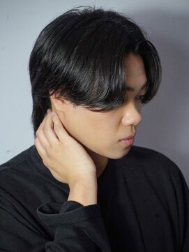 プレミアムバーバー 目黒店(PREMIUM BARBER produce by HIRO GINZA) センターパート