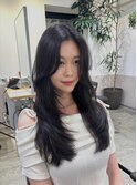 ミニウルフレイヤーカット顔周り前髪韓国ショートボブ/新宿