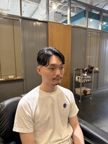 ヤード(YARD)&nbsp;センターパート×ツーブロック