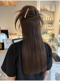 ヘアセット　カチモリヘア