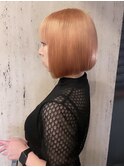 ペールオレンジ/ハイトーンオレンジ/オレンジヘア