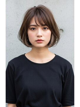 プラグ ヘアーデザイン 大名店(PLUG hair design) ボブスタイル