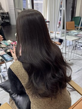 サロンドミルク 新百合ヶ丘店(salon de MiLK) ★ココアブラウンナチュラルブラウン暗めカラーデザインカラー