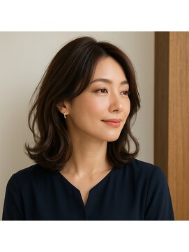 スープレックス ヘアーデザイン(SOUPREX HAIR DESIGN) エレガントミディアムデジタルパーマ 20代 30代 40代 50代 60代