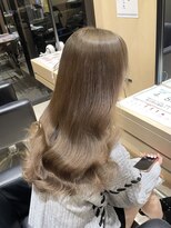 エイトヘアー(8 HAIR)&nbsp;ミルクティーベージュ　ミルクティーグレージュ　ブリーチカラー