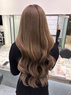 リリー(Lilley) 【稲永麻衣】コリエク+羽エクステ+ロングヘア+韓国ヘア