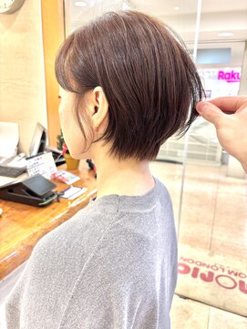 モリオ フロム ロンドン サッポロファクトリー店(morio FROM LONDON) morio/ショートカット/大人ショート/丸みショート/ショートボブ