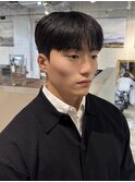 韓国シースルーマッシュダンディカットアクティブショート