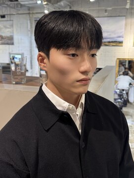 ノラ ヘアーサロン(NORA HAIR SALON) 韓国シースルーマッシュダンディカットアクティブショート